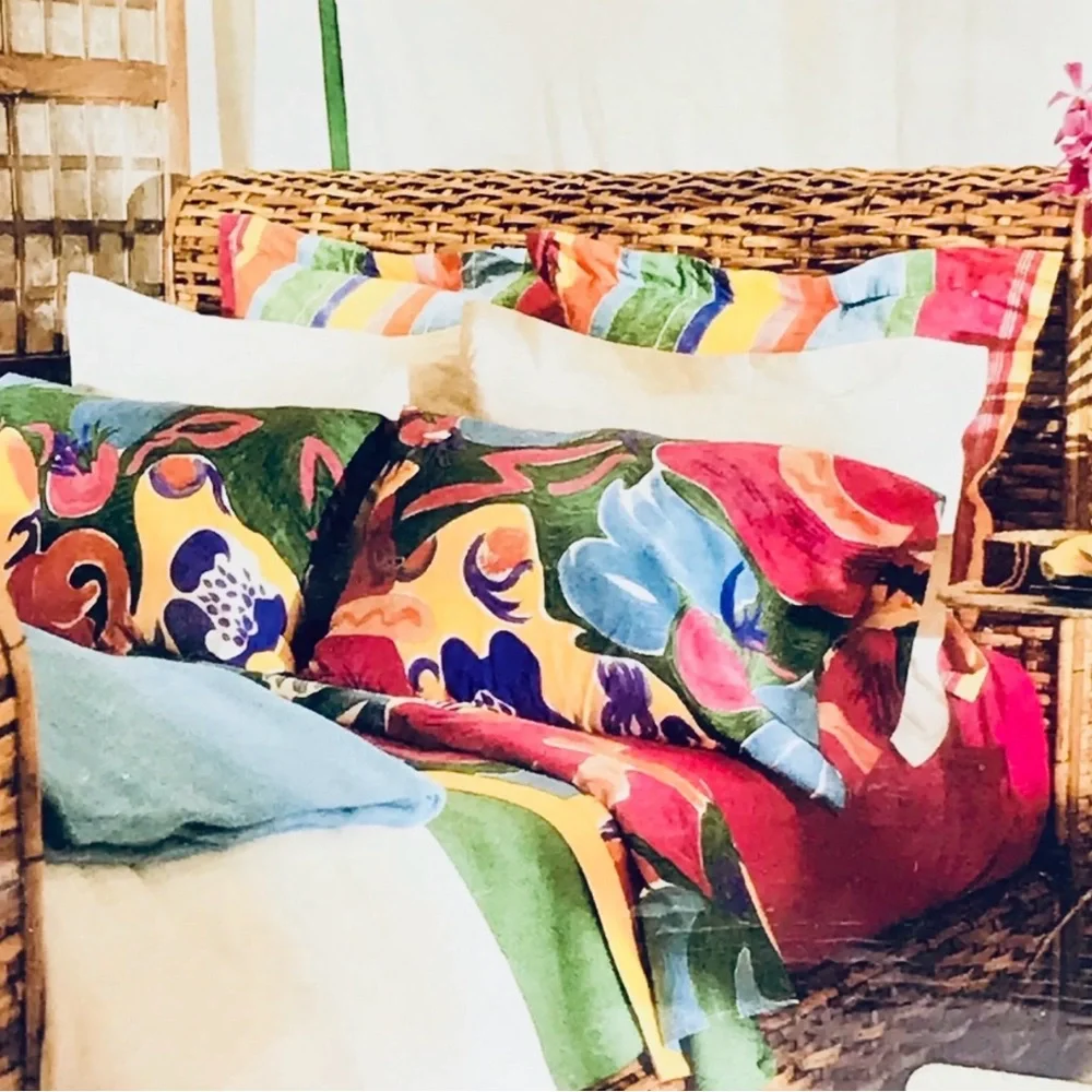 Ralph Lauren Twin Comforter Costa Paradiso 80's Colorful Vibrant Retro Vintage
